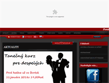 Tablet Screenshot of ktstyrnavia.sk